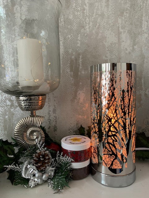 Silver Electric Burner Gift Set