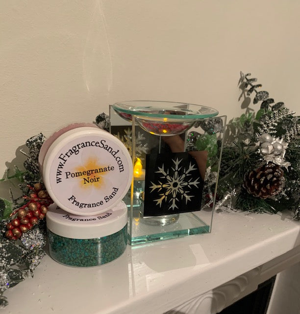 Mirrored Snowflake Burner Gift Set
